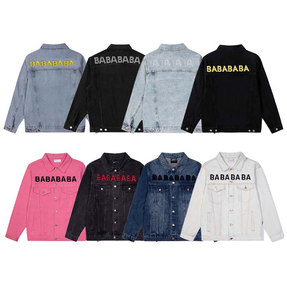 Designers Mens Denim Jacket Balenciga Jackets Casual Winter Balence Coats Long Sleeve Fashion Womens Outerwear Clothes Couple Paris Style, I need look other product
Designers Mens Denim Jacket Balenciga Jackets Casual Winter Balence Coats Long Sleeve Fashion Womens Outerwear Clothes Couple Paris Style, I need look other product