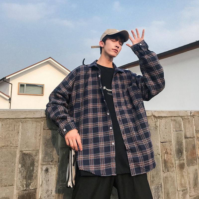 Men's Casual Shirts Vintage Streetwear Hip Hop Harajuku Punk Gothic Plaid Loose Top Shirt Women Blouse Korean Oversized Camo Cardigan Blusas, Black white plaid
Men's Casual Shirts Vintage Streetwear Hip Hop Harajuku Punk Gothic Plaid Loose Top Shirt Women Blouse Korean Oversized Camo Cardigan Blusas, Black white plaid