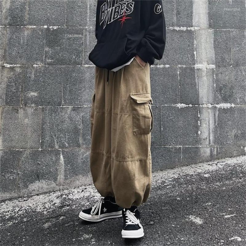 Men's Pants SALSPOR Hong Kong Style Overalls Straight Tube Loose Trousers Wide Leg Solid Color Casual Drawstring Leggings, Black
Men's Pants SALSPOR Hong Kong Style Overalls Straight Tube Loose Trousers Wide Leg Solid Color Casual Drawstring Leggings, Black
