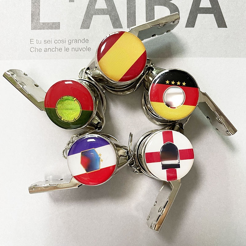 Keychains Soccer Football Fan Supplies Iron Whistle Referee Whistles Commemoration