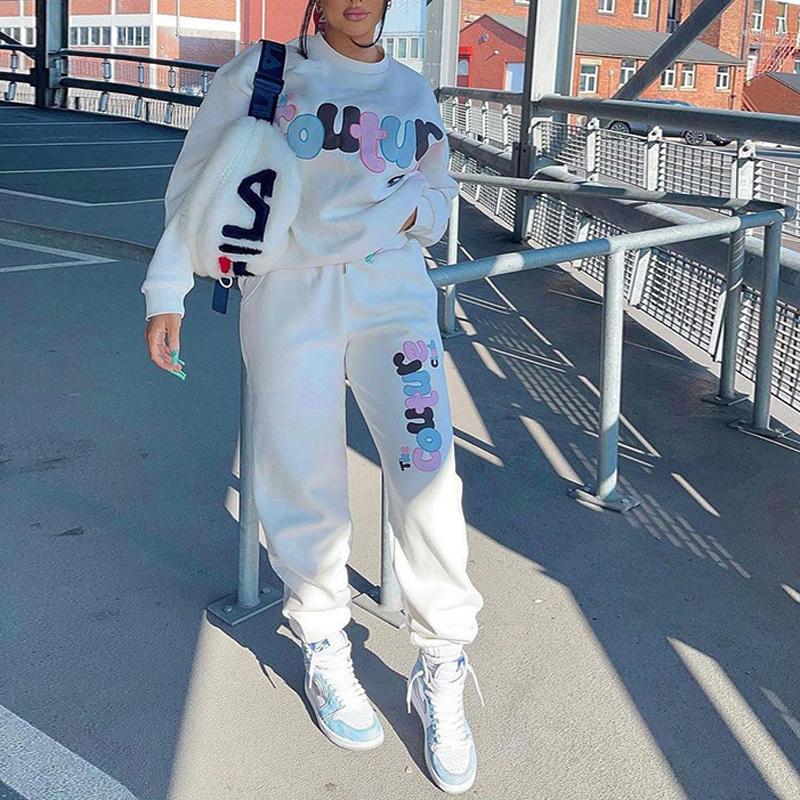 Women' Two Piece Pants Elegant O Neck Tops & Long Outfits Retro Letter Print Casual Sleeve Loose Sweatpants Women Sweatshirt Tracksuit, 01 pink
Women' Two Piece Pants Elegant O Neck Tops & Long Outfits Retro Letter Print Casual Sleeve Loose Sweatpants Women Sweatshirt Tracksuit, 01 pink
