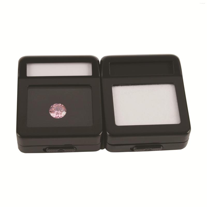Jewelry Pouches GemTrue Stock Metal Square Gemstones Display Boxes Black Diamond Box
Jewelry Pouches GemTrue Stock Metal Square Gemstones Display Boxes Black Diamond Box