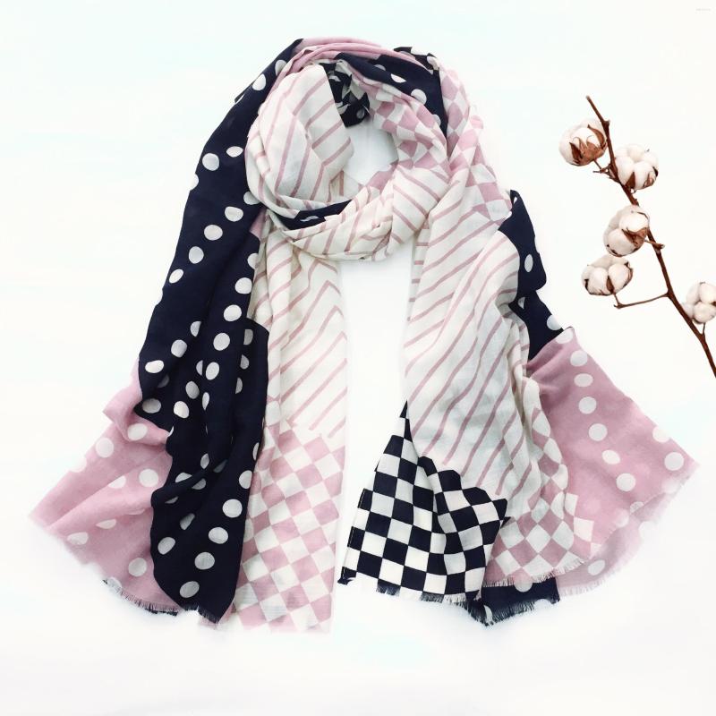 Scarves 2022 Fashion Cotton Dot Fringe Shawl Women Muslim Spot Print Soft Hijab Wrap Scarf 6 Color10pcs/lot
Scarves 2022 Fashion Cotton Dot Fringe Shawl Women Muslim Spot Print Soft Hijab Wrap Scarf 6 Color10pcs/lot