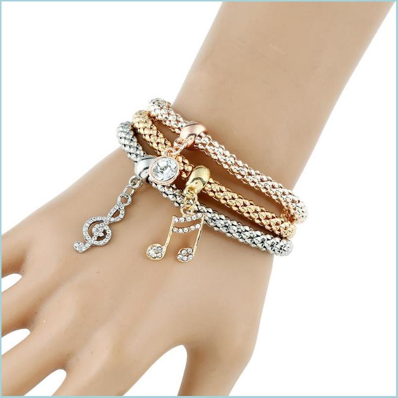 Bangle Bangle Arrival Musical Note Personalized Bracelet Three Elastic For Women Femme Jewelry Wristband Giftbangle Drop Delivery 20 Dhhz2
Bangle Bangle Arrival Musical Note Personalized Bracelet Three Elastic For Women Femme Jewelry Wristband Giftbangle Drop Delivery 20 Dhhz2