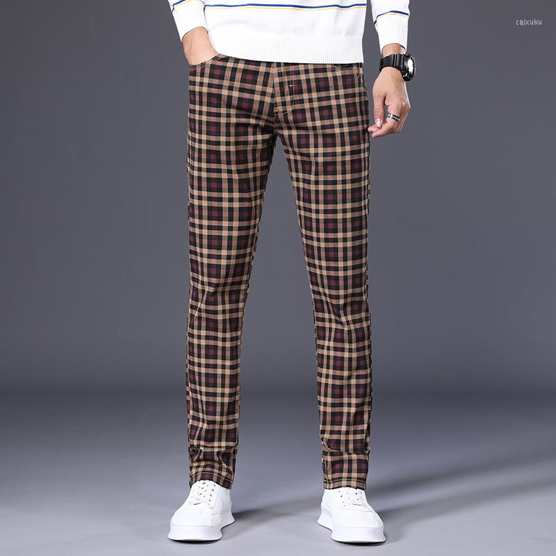 Men's Pants LICHENGRUI 6 Color Classic Men's Plaid Casual Spring Fashion Business 98% Cotton Stretch Straight Trousers Male Brand, Black
Men's Pants LICHENGRUI 6 Color Classic Men's Plaid Casual Spring Fashion Business 98% Cotton Stretch Straight Trousers Male Brand, Black