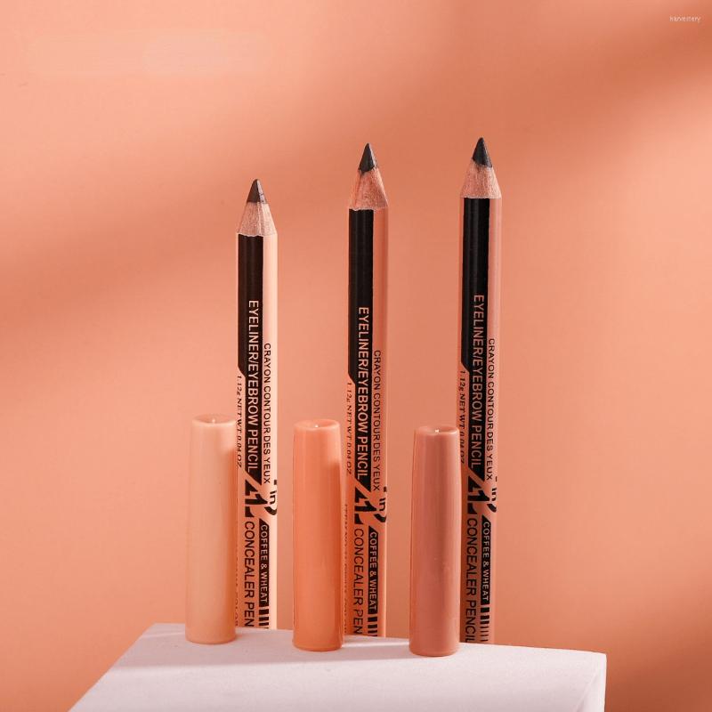 Eyeliner 3 Color Double Headed Eyebrow Concealer Pencil 12 Pcs Pack Waterproof Long Lasting Eye Liner Pen Beauty Cosmetic Makeup, 03 brown beige
Eyeliner 3 Color Double Headed Eyebrow Concealer Pencil 12 Pcs Pack Waterproof Long Lasting Eye Liner Pen Beauty Cosmetic Makeup, 03 brown beige