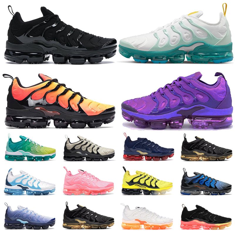 2022 New tn plus Mens Running Shoes Since 1972 Orange Gradients Lemon Lime Triple Black White Bubblegum Pink Purple Sunset men women trainers sports sneakers, #26
2022 New tn plus Mens Running Shoes Since 1972 Orange Gradients Lemon Lime Triple Black White Bubblegum Pink Purple Sunset men women trainers sports sneakers, #26