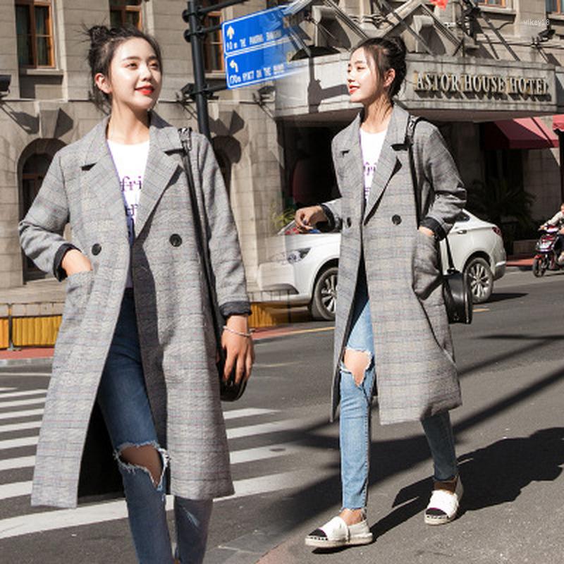 Women' Trench Coats 2022 Autumn And Winter Ladies Fashion Wild Temperament Windbreaker Jacket Plaid Long Suit
Women' Trench Coats 2022 Autumn And Winter Ladies Fashion Wild Temperament Windbreaker Jacket Plaid Long Suit