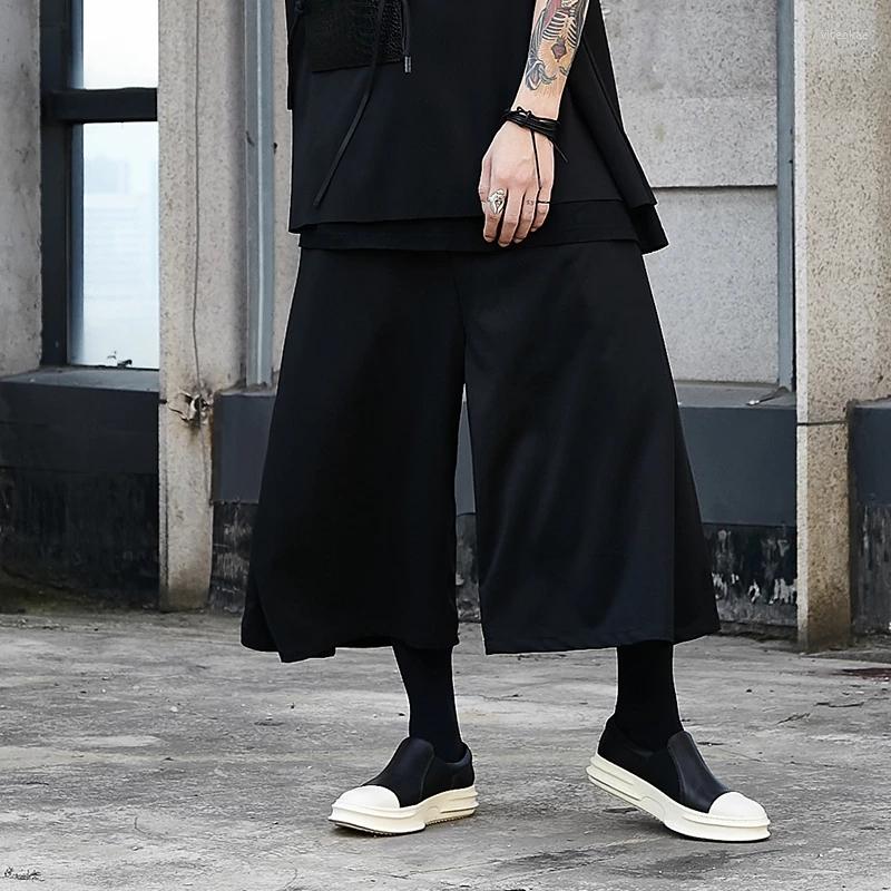 Men's Pants Men's Nine Point Wide Leg Casual Trend Large Design Black Couple Summer Fashion Style Super Flared
Men's Pants Men's Nine Point Wide Leg Casual Trend Large Design Black Couple Summer Fashion Style Super Flared