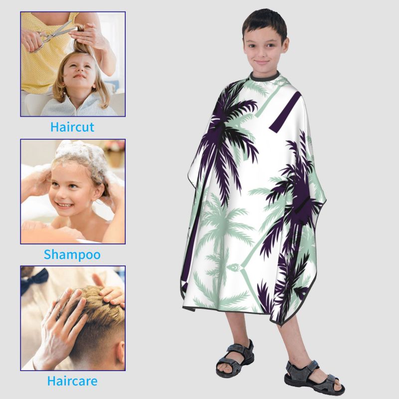 KIDS Barber Cape Haircut Hair Cutting Toddler Boys Girls Hairdressing Salon Styling Cloth Apron Cover Gown Tropical plants
KIDS Barber Cape Haircut Hair Cutting Toddler Boys Girls Hairdressing Salon Styling Cloth Apron Cover Gown Tropical plants