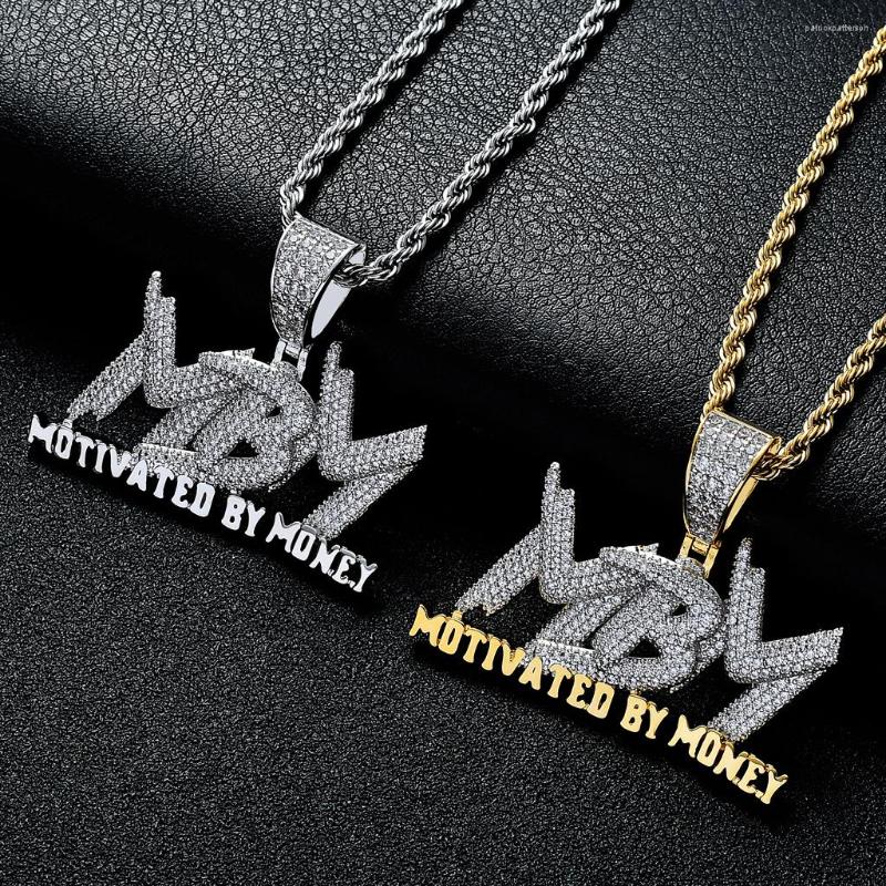 Pendant Necklaces Motivated By Money MBM Letters Hip Hop Gilded Iced Out Cubic Zircon Necklace 24'' Chain Fashion Charms Bling
Pendant Necklaces Motivated By Money MBM Letters Hip Hop Gilded Iced Out Cubic Zircon Necklace 24'' Chain Fashion Charms Bling