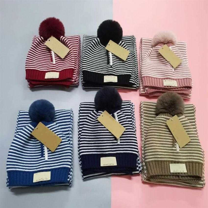 2 Pieces Child Beanies Cap Set Baby Kid Stripe Color Plush Ball Baby Girls Hat And Scarf Winter Warm Caps For 1-10 years225i
2 Pieces Child Beanies Cap Set Baby Kid Stripe Color Plush Ball Baby Girls Hat And Scarf Winter Warm Caps For 1-10 years225i