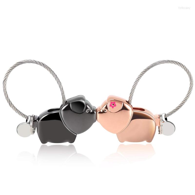 Keychains 1 Pair Keychain Magnetic Detachable Car Men Women Love Ring And Chain Kissing Set
Keychains 1 Pair Keychain Magnetic Detachable Car Men Women Love Ring And Chain Kissing Set