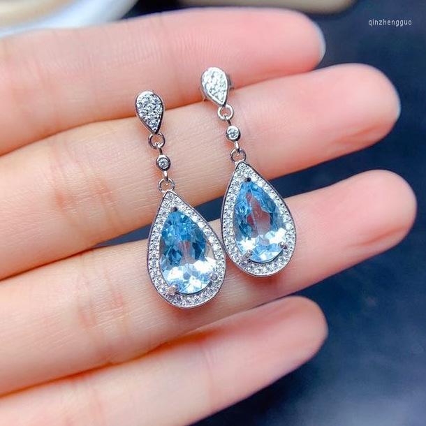 Stud Earrings Net Red Live Broadcast Selling Temperament Color Treasure Simulation Sea Blue Topaz Long Female
Stud Earrings Net Red Live Broadcast Selling Temperament Color Treasure Simulation Sea Blue Topaz Long Female