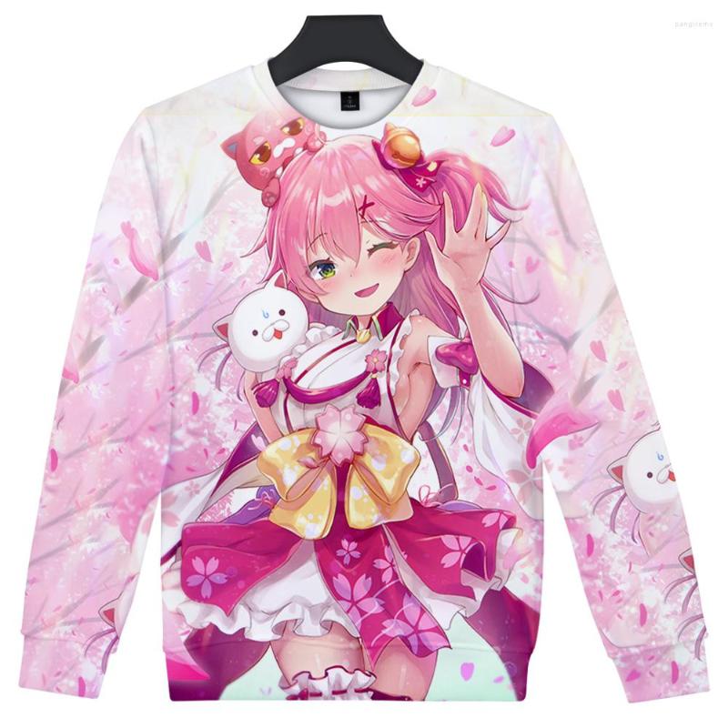 Men's Hoodies HOLOLIVE VTuber Sakura Miko 3D Print Autumn Winter Holiday Passionate Style Men/Women Casual Kawaii Round Sweatshirt, As shown
Men's Hoodies HOLOLIVE VTuber Sakura Miko 3D Print Autumn Winter Holiday Passionate Style Men/Women Casual Kawaii Round Sweatshirt, As shown
