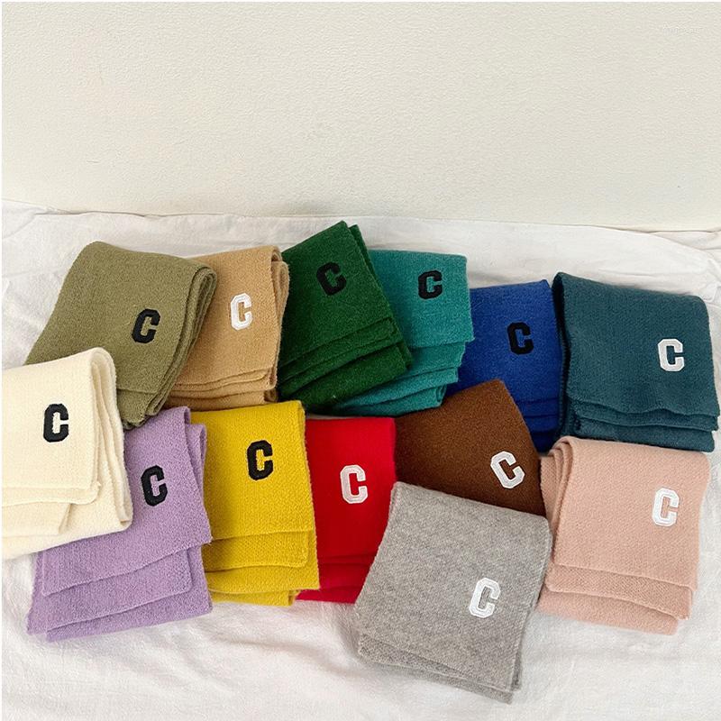 Scarves JulyPalette Korean Boys Girls Autumn Winter Knit Shawl Scarf Solid Embroidery Letter Children's Warm Soft Accessories
Scarves JulyPalette Korean Boys Girls Autumn Winter Knit Shawl Scarf Solid Embroidery Letter Children's Warm Soft Accessories