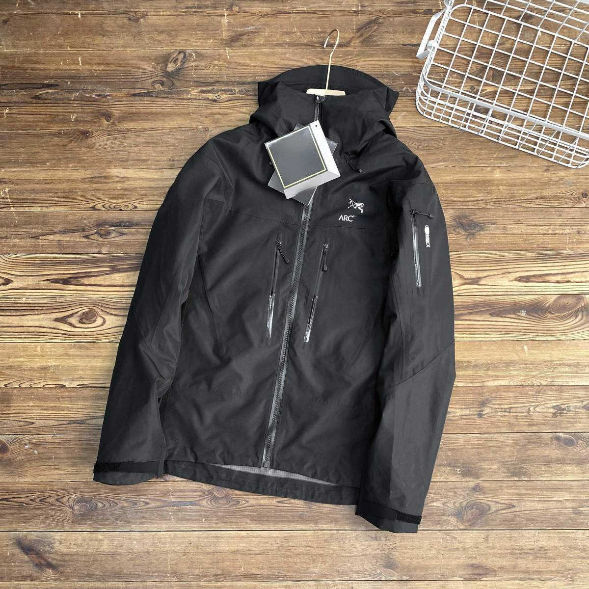 Arctwryxs Jacket Mens Womens Goretex Hard Shell Zip Up Waterproof Hood Windbreaker Arcs Designer Plus Size Clothes Spring And Autumn Coat Arcteeyx Jackets B8b