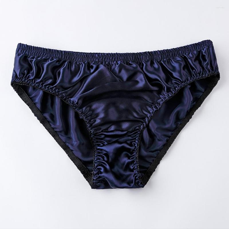 Underpants Men's Silk Briefs Solid Color Panties Sexy Breathable Underwear Comfortable Triangle Bottoms Male Sensual Lingerie, Green xxl
Underpants Men's Silk Briefs Solid Color Panties Sexy Breathable Underwear Comfortable Triangle Bottoms Male Sensual Lingerie, Green xxl