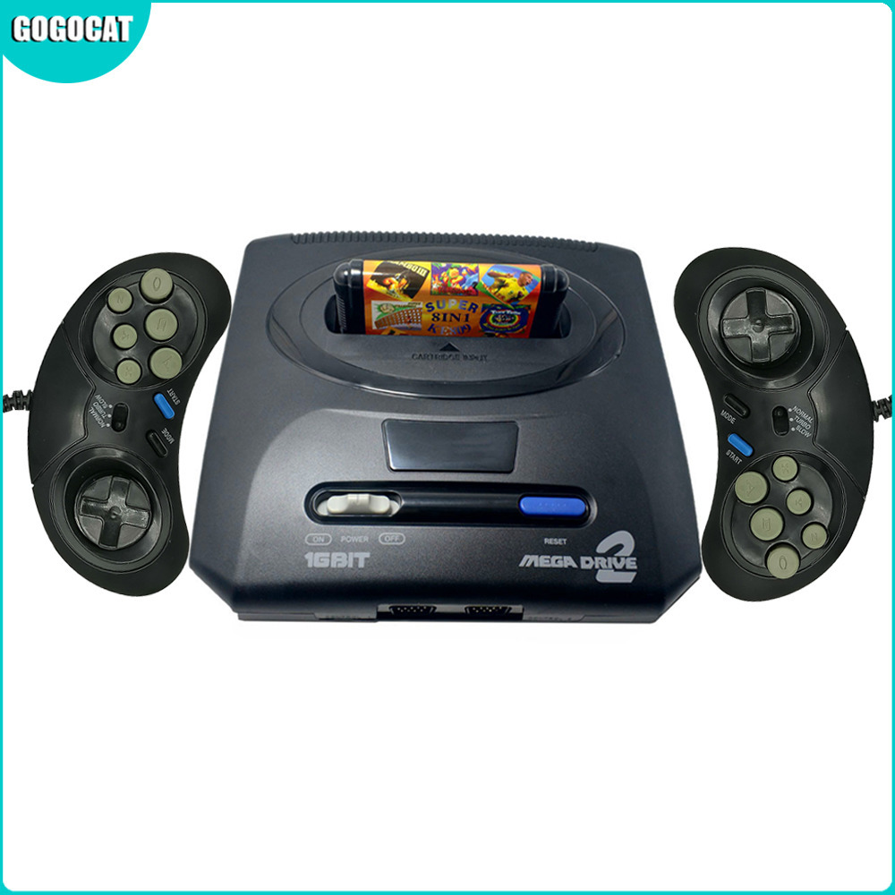 Portable Game Players Retro Mini TV Video Console Controller For Sega MegaDrive MD2 16 Bit with AV output Double Wired pads 221104
Portable Game Players Retro Mini TV Video Console Controller For Sega MegaDrive MD2 16 Bit with AV output Double Wired pads 221104