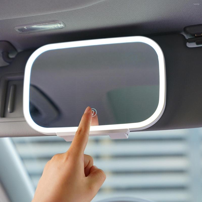 Interior Accessories Universal Car Visor Mirror Screen Dimmable Led Makeup Mirro Automobile Rear With View Light Y1i4
Interior Accessories Universal Car Visor Mirror Screen Dimmable Led Makeup Mirro Automobile Rear With View Light Y1i4