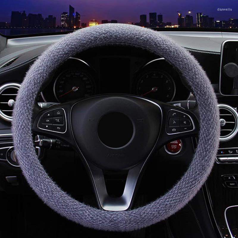 Steering Wheel Covers 1pc Cover 37-38CM Anti Slip Case Plush Soft Accessories Car Interior
Steering Wheel Covers 1pc Cover 37-38CM Anti Slip Case Plush Soft Accessories Car Interior