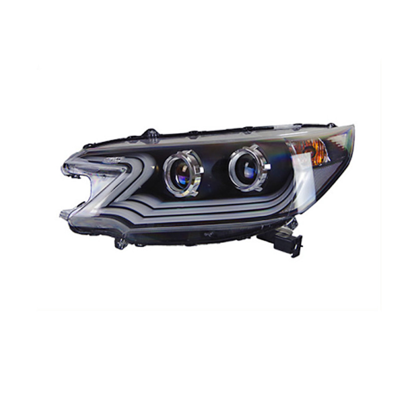 Car Styling LED Headlight for Honda CRV 2012-2014 DRL Double Lens Hid Bi Xenon Running Lights Auto Accessories