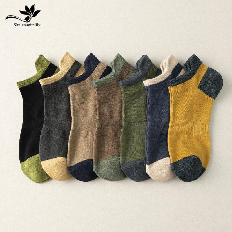 Men's Socks 3Pairs/Lot Cotton Men's Solid Color Fashion Male Boat Shallow Mouth Absorb Sweat Man Short Spring Autumn, Blue
Men's Socks 3Pairs/Lot Cotton Men's Solid Color Fashion Male Boat Shallow Mouth Absorb Sweat Man Short Spring Autumn, Blue