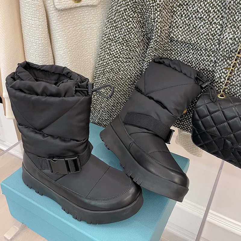 Down Boots Snow Boot Gabardine Martin Boot Luxury Shoes Designers Platform Monolith High Winter Re-Nylon Booties Brushed, Black
Down Boots Snow Boot Gabardine Martin Boot Luxury Shoes Designers Platform Monolith High Winter Re-Nylon Booties Brushed, Black