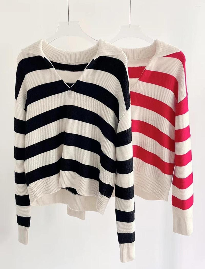 Women' Sweaters 2022 Women Fashion Long Sleeve Casual Striped Contrast Knit Pullover Sweater 0807
Women' Sweaters 2022 Women Fashion Long Sleeve Casual Striped Contrast Knit Pullover Sweater 0807