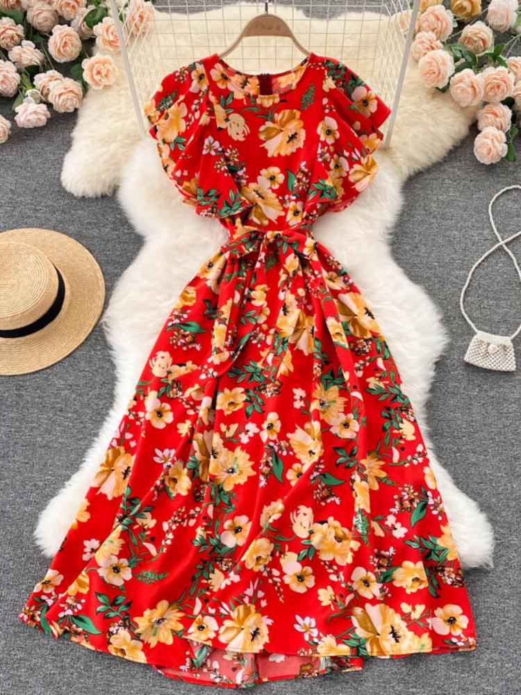 Casual Dresses Hikigawa Chic Fashon Woman Dress Summer O Necl Sleevelss Tied Waist Slim Fit For WOmen Floral Printed Vestidos Mujer, Black
Casual Dresses Hikigawa Chic Fashon Woman Dress Summer O Necl Sleevelss Tied Waist Slim Fit For WOmen Floral Printed Vestidos Mujer, Black