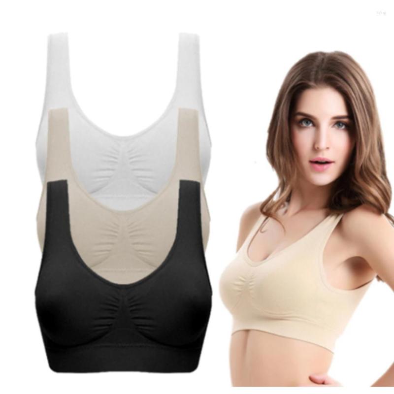 Bras 3PCS/lot Seamless Sports Bra Running Yoga Gym Women Fitness Tank Top Brassiere, Beige
Bras 3PCS/lot Seamless Sports Bra Running Yoga Gym Women Fitness Tank Top Brassiere, Beige