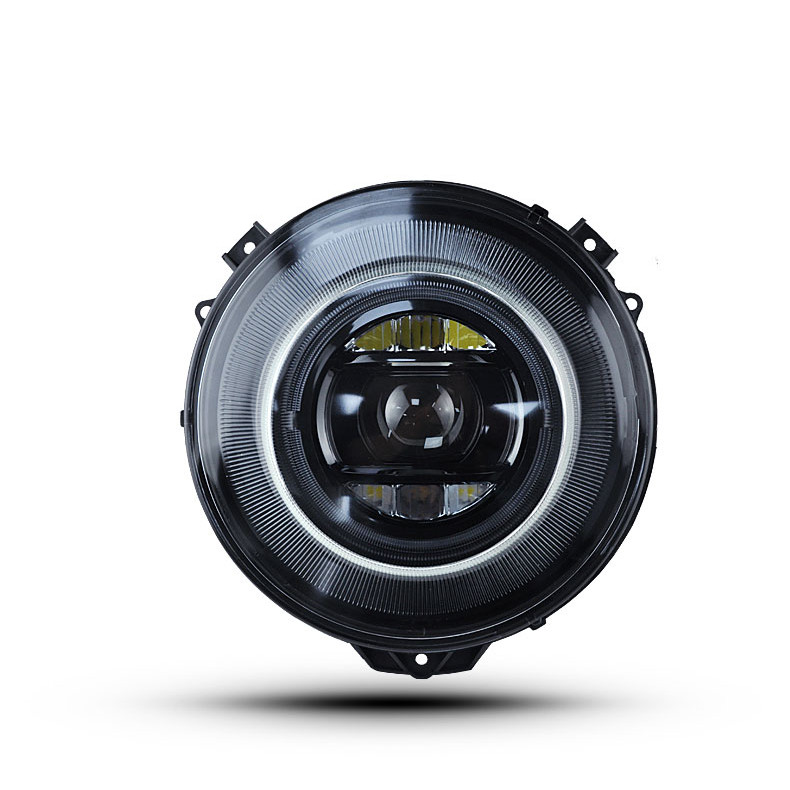Auto Head Lamp for Benz W463 G500 Headlights G350 G55 G63 20 07-2021 LED Angel Eye Running Lights High Beam Headlight