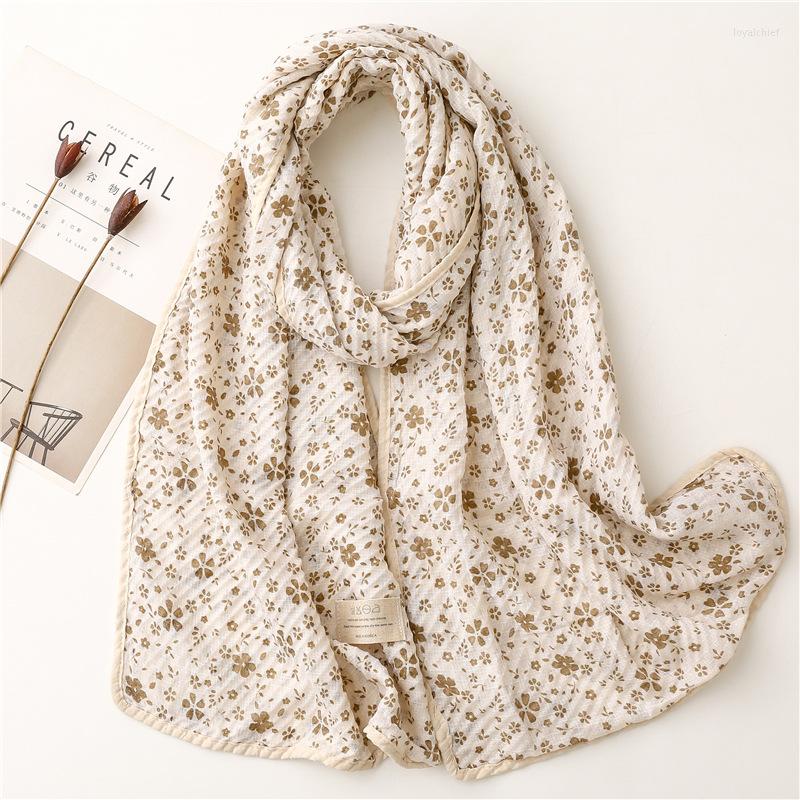 Scarves Autumn Winter Fashion Pleated Viscose Scarf White Floral Wrinkle Lovely Printed Neckerchief 180 90Cm
Scarves Autumn Winter Fashion Pleated Viscose Scarf White Floral Wrinkle Lovely Printed Neckerchief 180 90Cm