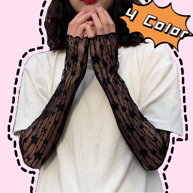 Knee Pads Long Lace Hollow-Out Fingerless Gloves Sun Protection Sleeves Mesh Thin Cycling Sexy Lolita Punk, Black
Knee Pads Long Lace Hollow-Out Fingerless Gloves Sun Protection Sleeves Mesh Thin Cycling Sexy Lolita Punk, Black