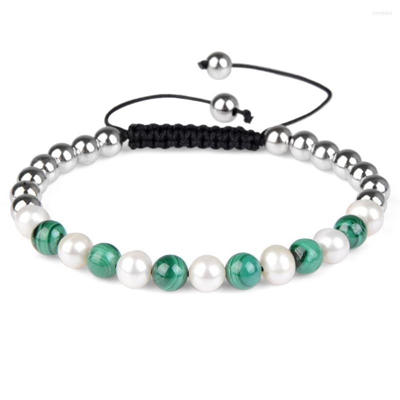 Strand Freshwater Pearl 6mm 8mm Natural Malachite Bracelet For Women Gift White Green Purple Mix Color Fine Jewelry
Strand Freshwater Pearl 6mm 8mm Natural Malachite Bracelet For Women Gift White Green Purple Mix Color Fine Jewelry