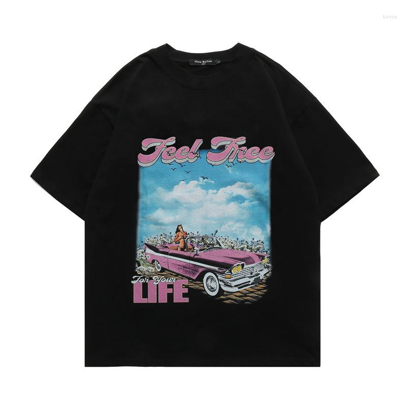 Men's T Shirts High Street Short Sleeve Shirt For Men West Hip Hop Motorcycle T-Shirt 230g O-Neck Casual Half Men's Clothing Top, 5064-black
Men's T Shirts High Street Short Sleeve Shirt For Men West Hip Hop Motorcycle T-Shirt 230g O-Neck Casual Half Men's Clothing Top, 5064-black