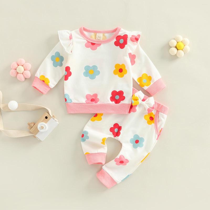 Clothing Sets 2pcs Infant Toddler Girls Clothes Flowers Printed Long Sleeve Pullover Sweatshirt Tops Pants Set Autumn Costume, Picture shown
Clothing Sets 2pcs Infant Toddler Girls Clothes Flowers Printed Long Sleeve Pullover Sweatshirt Tops Pants Set Autumn Costume, Picture shown