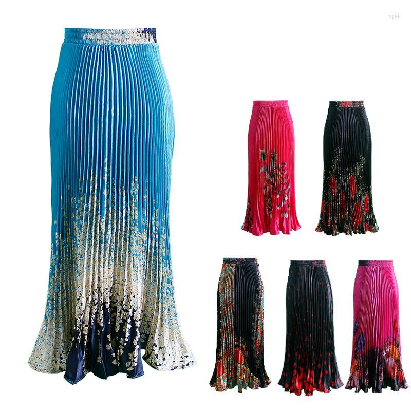 Skirts Women's Spring And Autumn Elegant Unique Pure Color Pleated Skirt High Waist Luxury Fashion Style Fishtail, Red-58
Skirts Women's Spring And Autumn Elegant Unique Pure Color Pleated Skirt High Waist Luxury Fashion Style Fishtail, Red-58