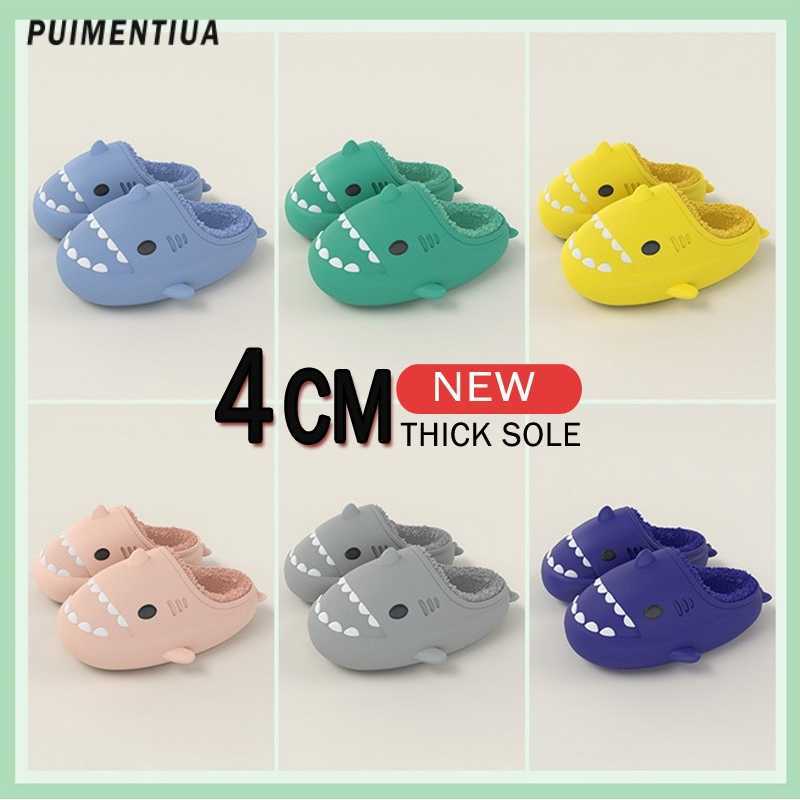 Slippers Thick Bottom Home Shark Shape Cloud Slippers Kids Non Slip Waterproof EVA Slides Children 2022 Winter Warm Funny Flip Flops Baby J221102, B-blue
Slippers Thick Bottom Home Shark Shape Cloud Slippers Kids Non Slip Waterproof EVA Slides Children 2022 Winter Warm Funny Flip Flops Baby J221102, B-blue