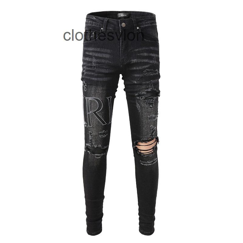 Jean Jeans Designer Amirs Mens Fashion Us Casual Hip Hop High Street Worn Out and Washed Splash Ink Color Painting Slim Fitting Men's #8 zGO, As shown in figure
Jean Jeans Designer Amirs Mens Fashion Us Casual Hip Hop High Street Worn Out and Washed Splash Ink Color Painting Slim Fitting Men's #8 zGO, As shown in figure
