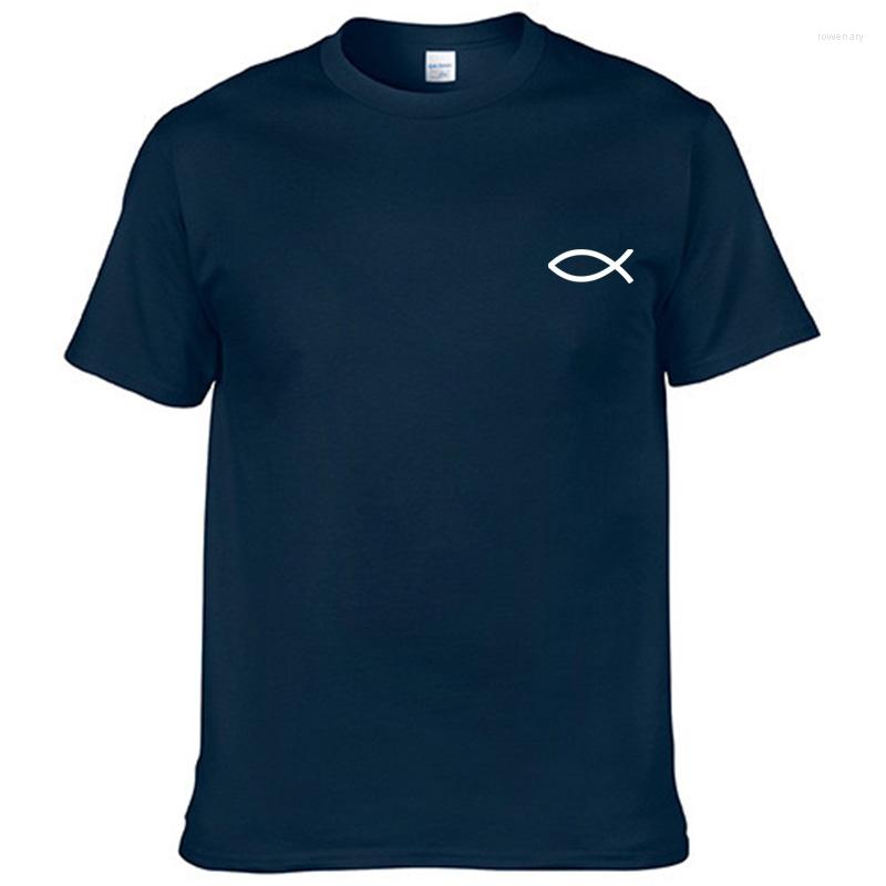 Men's T Shirts Mens Jesus Fish Simple Pocket Print Tee Cotton Round Neck Clothing Hip Hop Summer Tops Leisure Fashion Male Casual 2022, Black
Men's T Shirts Mens Jesus Fish Simple Pocket Print Tee Cotton Round Neck Clothing Hip Hop Summer Tops Leisure Fashion Male Casual 2022, Black