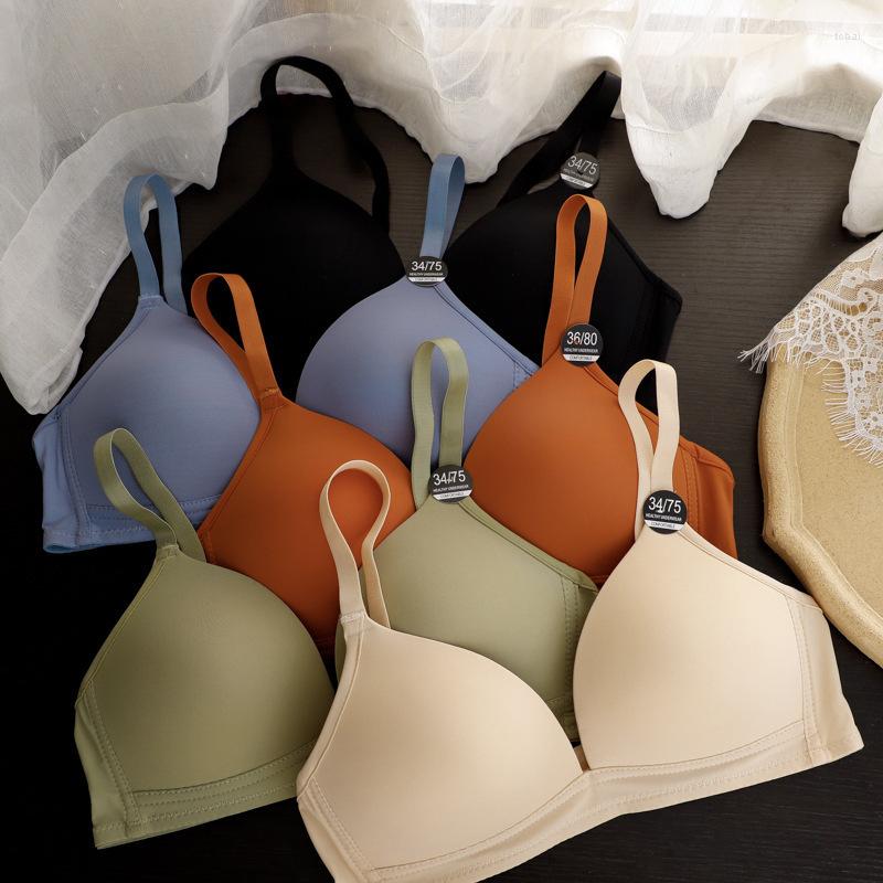 Bras Candy Color Seamless Women Underwear Sexy Adjustable Bra Female Push Up Bralette Lingerie Fashion Brassiere Top 4., Lace brown
Bras Candy Color Seamless Women Underwear Sexy Adjustable Bra Female Push Up Bralette Lingerie Fashion Brassiere Top 4., Lace brown