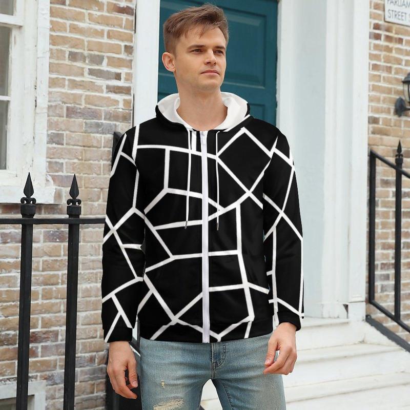 Men' Hoodies White Nordic Lines Mosaic Geometric Warm Polyester Hoodie Nice Zip Up For Man Oversize, Style-10
Men' Hoodies White Nordic Lines Mosaic Geometric Warm Polyester Hoodie Nice Zip Up For Man Oversize, Style-10