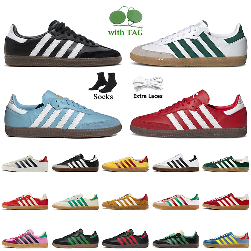 Originals Samba Vegans Gazelles Running Shoes 2023 Women Mens Sambas Gazele Platform Designer Sneakers Red Velvet Mexico Wales Bonner Cream Black White Gum Trainer, C15 36-45
Originals Samba Vegans Gazelles Running Shoes 2023 Women Mens Sambas Gazele Platform Designer Sneakers Red Velvet Mexico Wales Bonner Cream Black White Gum Trainer, C15 36-45
