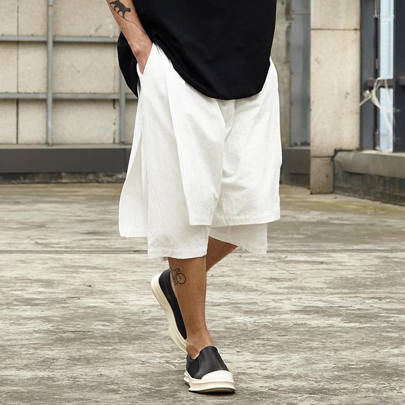 Men' Pants Men' Chinese Casual Seven Point 2022 Summer Linen Shorts Group Wide Leg Cotton Loose Beach, Black
Men' Pants Men' Chinese Casual Seven Point 2022 Summer Linen Shorts Group Wide Leg Cotton Loose Beach, Black