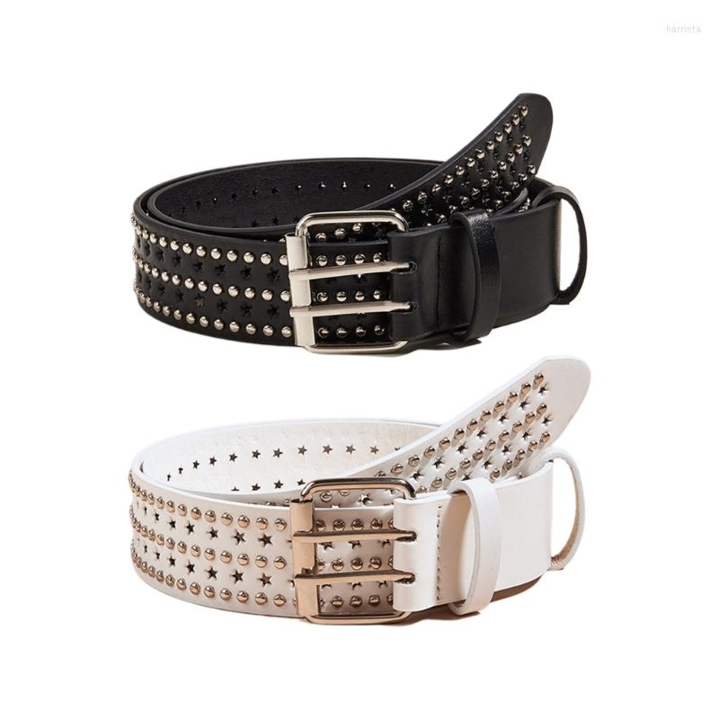 Belts Adjustable Buckle Women Pu-leather Western Y2k Girls Belt For Jeans Men H7EF, White
Belts Adjustable Buckle Women Pu-leather Western Y2k Girls Belt For Jeans Men H7EF, White