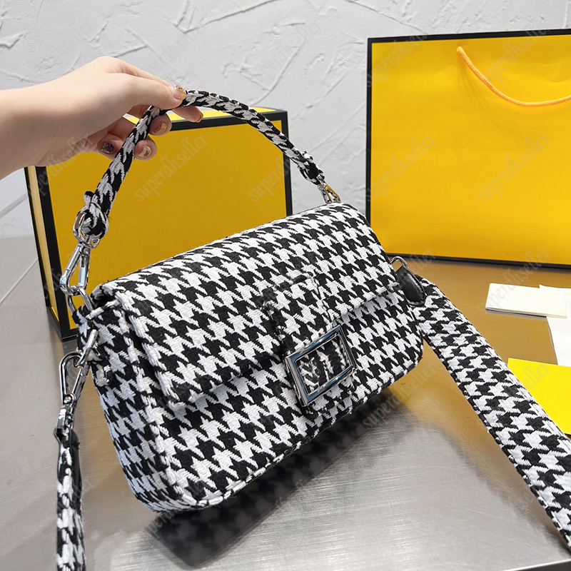 Fashion Shoulder Bags Luxury Designer Crossbody Houndstooth Totes Bag Men Handbag Mini Pochette Cross Body Black and White Wallet Coin Purse Messenger Pack Unisex, Increase freight
Fashion Shoulder Bags Luxury Designer Crossbody Houndstooth Totes Bag Men Handbag Mini Pochette Cross Body Black and White Wallet Coin Purse Messenger Pack Unisex, Increase freight