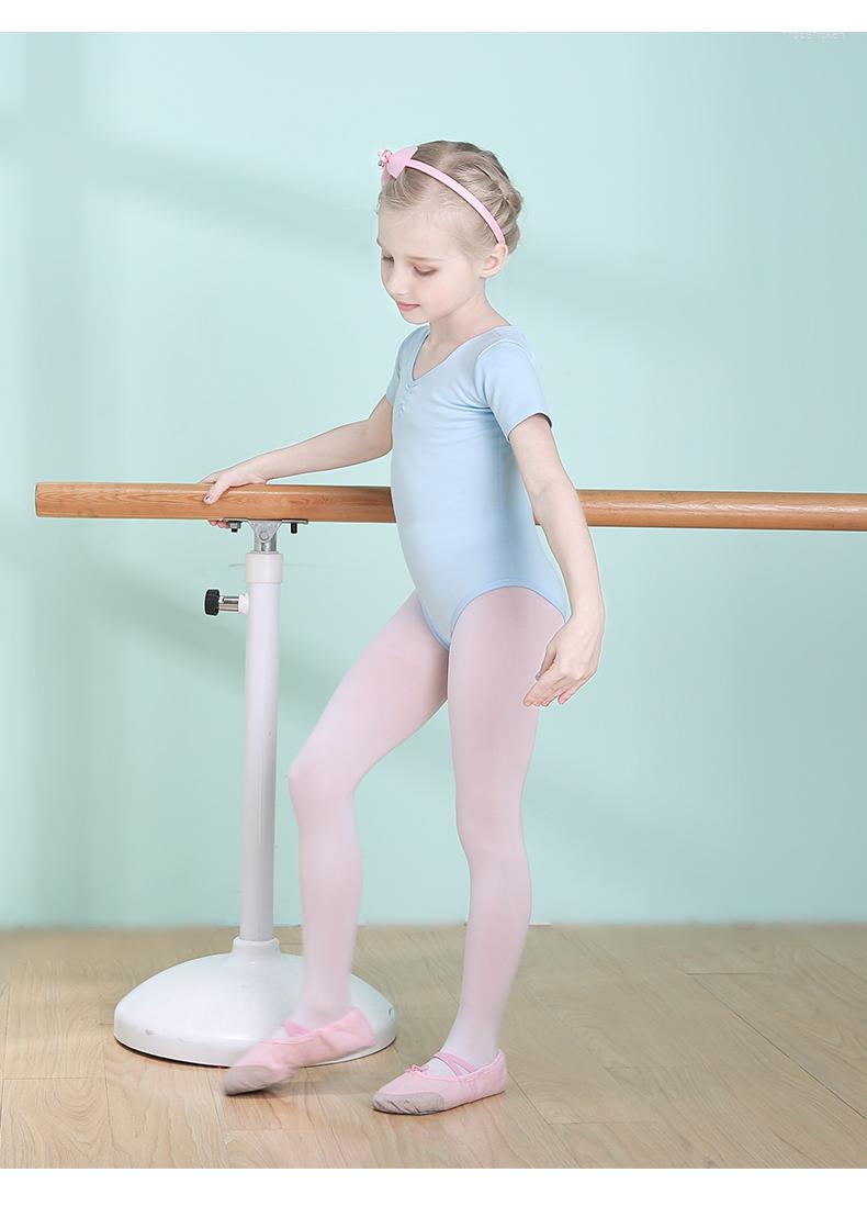 Stage Wear Children's Summer Short-sleeved Cotton Leotard For Girls Ballet Dance Costume Practice Clothes Performance Wears C22027, Pink
Stage Wear Children's Summer Short-sleeved Cotton Leotard For Girls Ballet Dance Costume Practice Clothes Performance Wears C22027, Pink