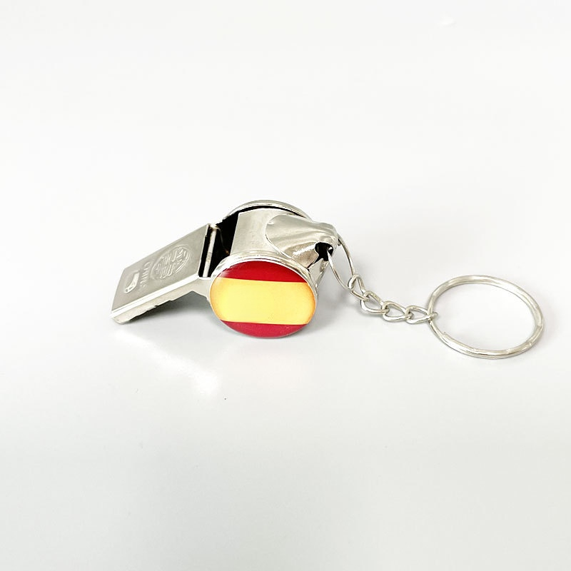 Keychains Soccer Football Fan Supplies Iron Whistle Referee Whistles Commemoration