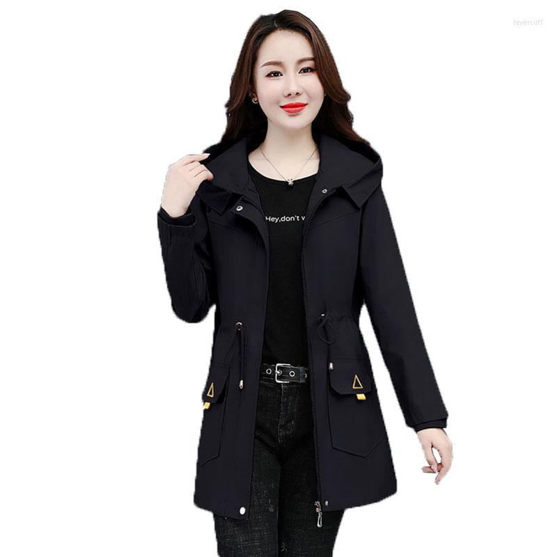 Women's Trench Coats Women's Windbreaker 2022Female Spring Autumn Korean Wild Loose Coat Plus Size Long Hooded Lining, Brick red
Women's Trench Coats Women's Windbreaker 2022Female Spring Autumn Korean Wild Loose Coat Plus Size Long Hooded Lining, Brick red